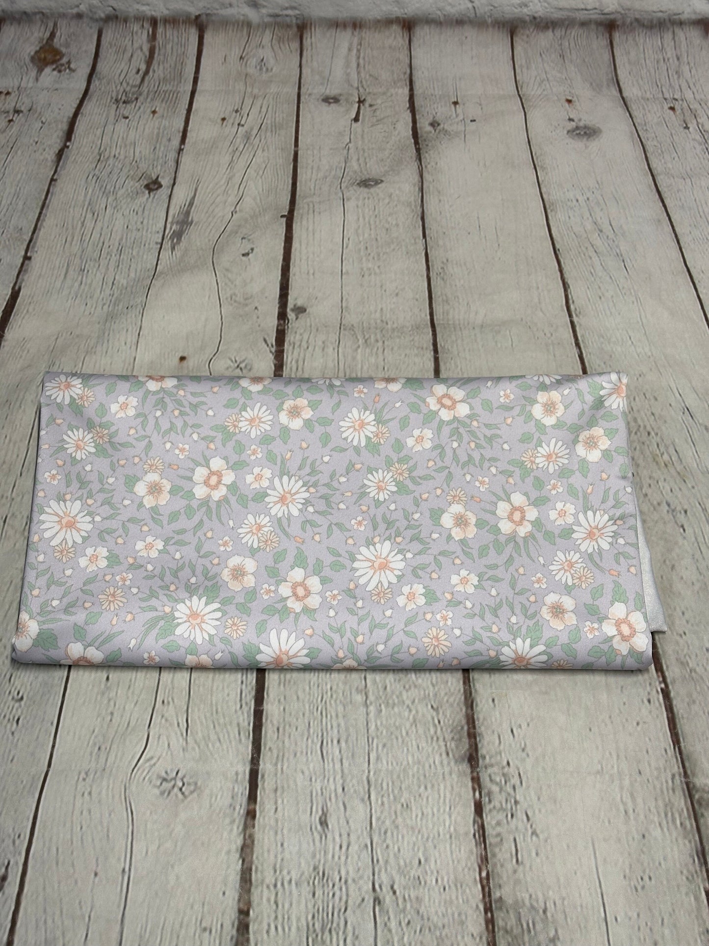 4 Way Stretch Tricot Print Spandex Fabric By The Yard Tricot Swim Wear Bikini Soft Pastel Small Ditsy Flower Foral Lavender Daisy