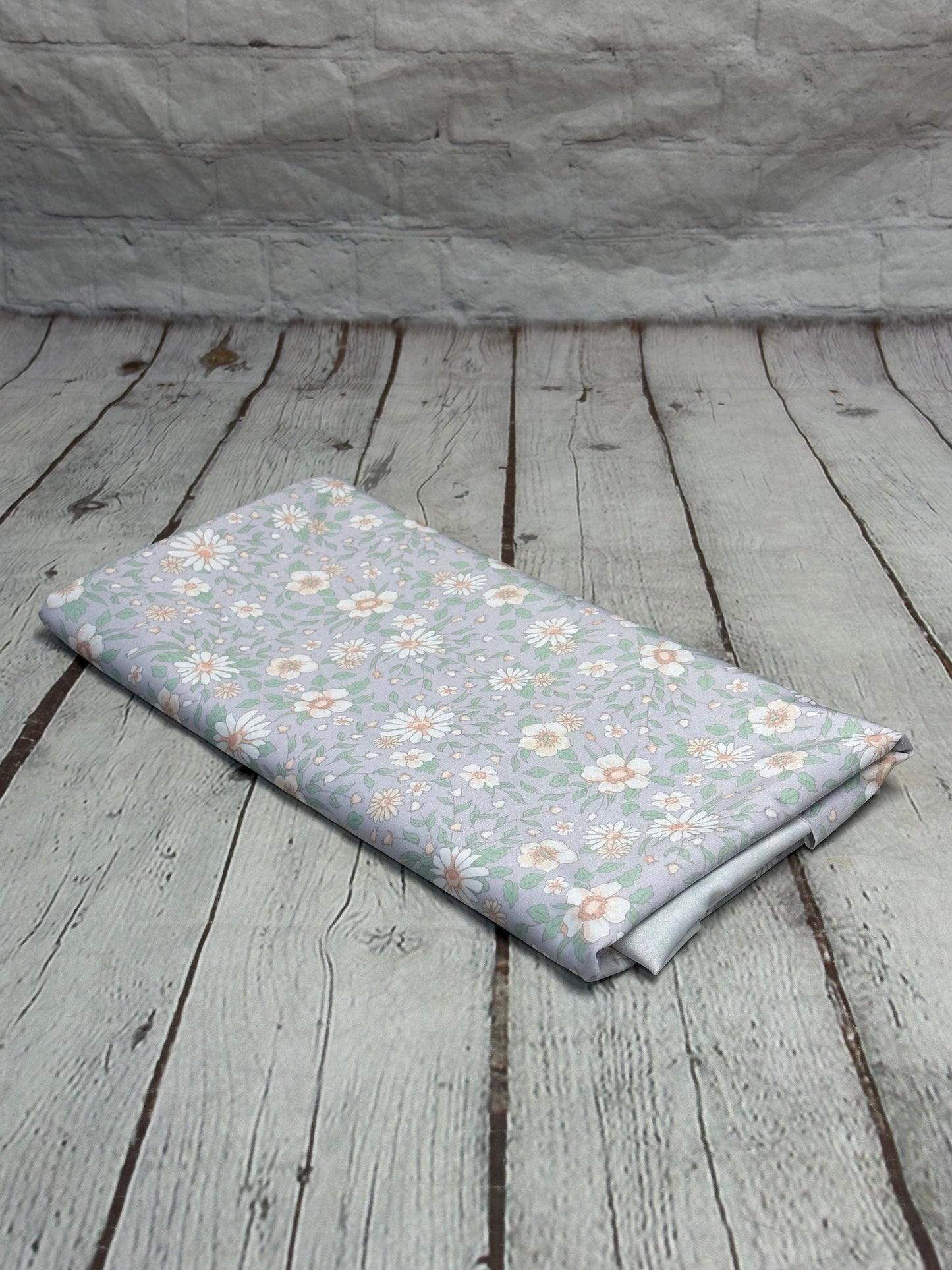 4 Way Stretch Tricot Print Spandex Fabric By The Yard Tricot Swim Wear Bikini Soft Pastel Small Ditsy Flower Foral Lavender Daisy