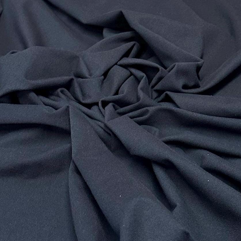 Super Heavy Weight 4 Way Stretch Cotton Spandex Jersey Knit Fabric By The Yard 300 GSM Bodycon Bodysuit ShapeWear