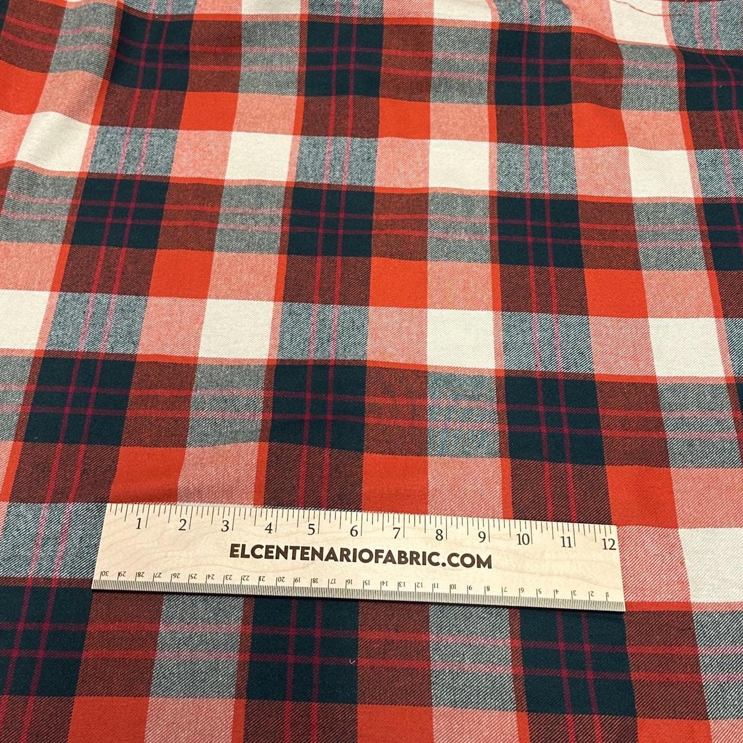 100% Cotton Double Gauze Pre Washed Gingham Checkered Big Plaid