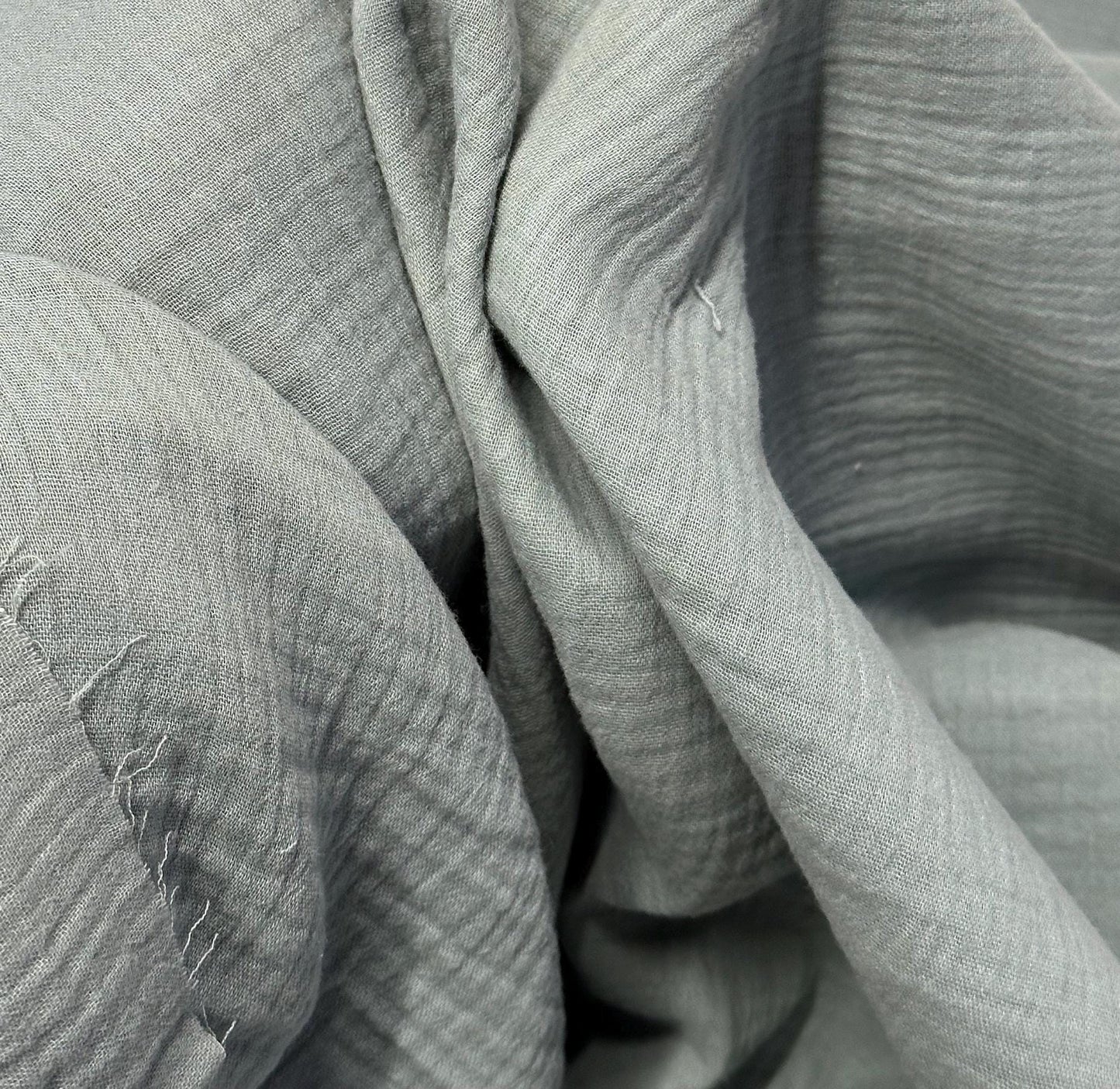 60 inch Wide! 100% Cotton Double Gauze Muted Pastel Colors Fabric By The Yard