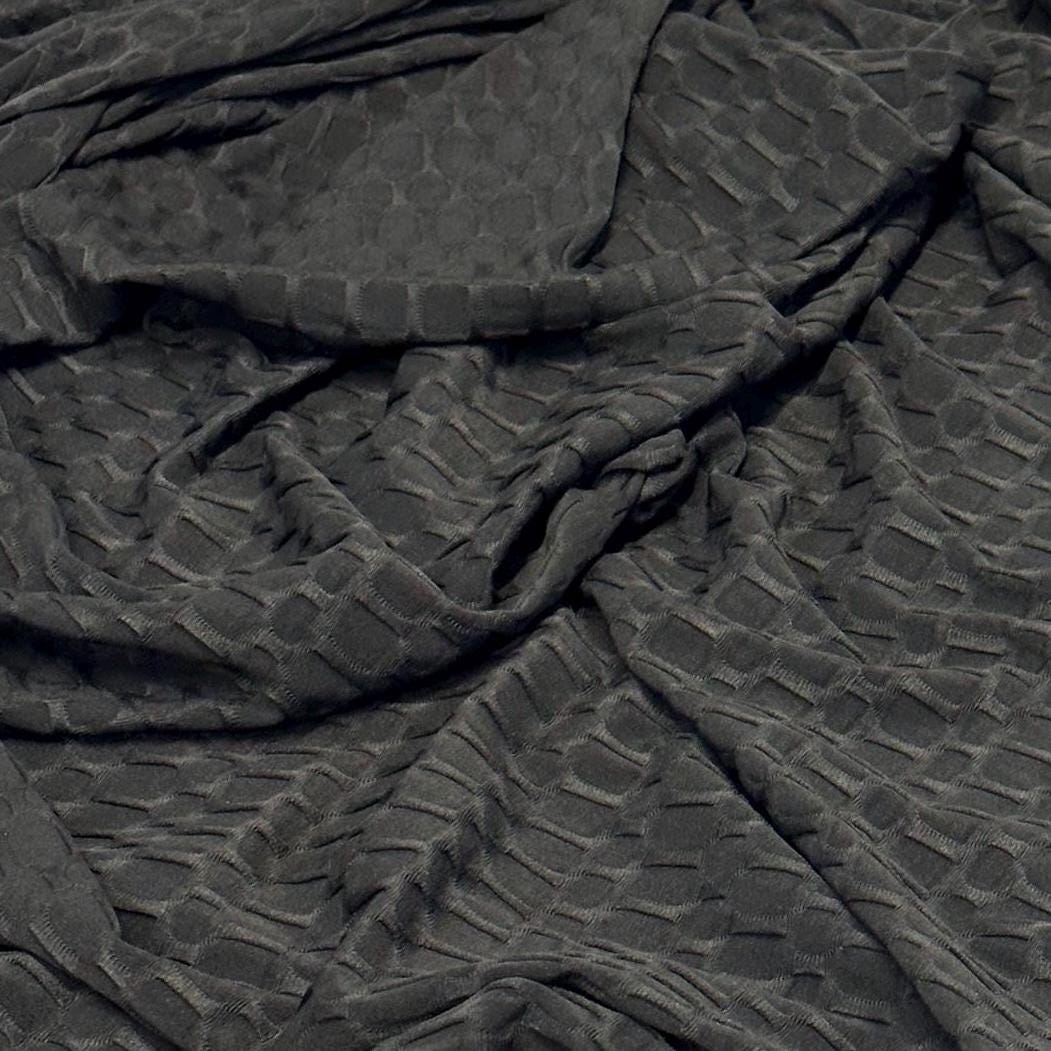 4-Way Stretch Honeycomb Knit Fabrix for Tik Tok Leggings, Athletic Wear, Work Out Gear, Biker Shorts, Swimwear Fabric By The Yard Fall Color