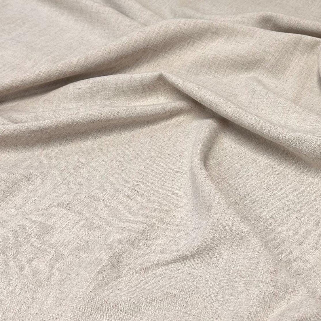 Rayon Linen Blend Soft Woven Fabric By The Yard 240 GSM Pastel #2
