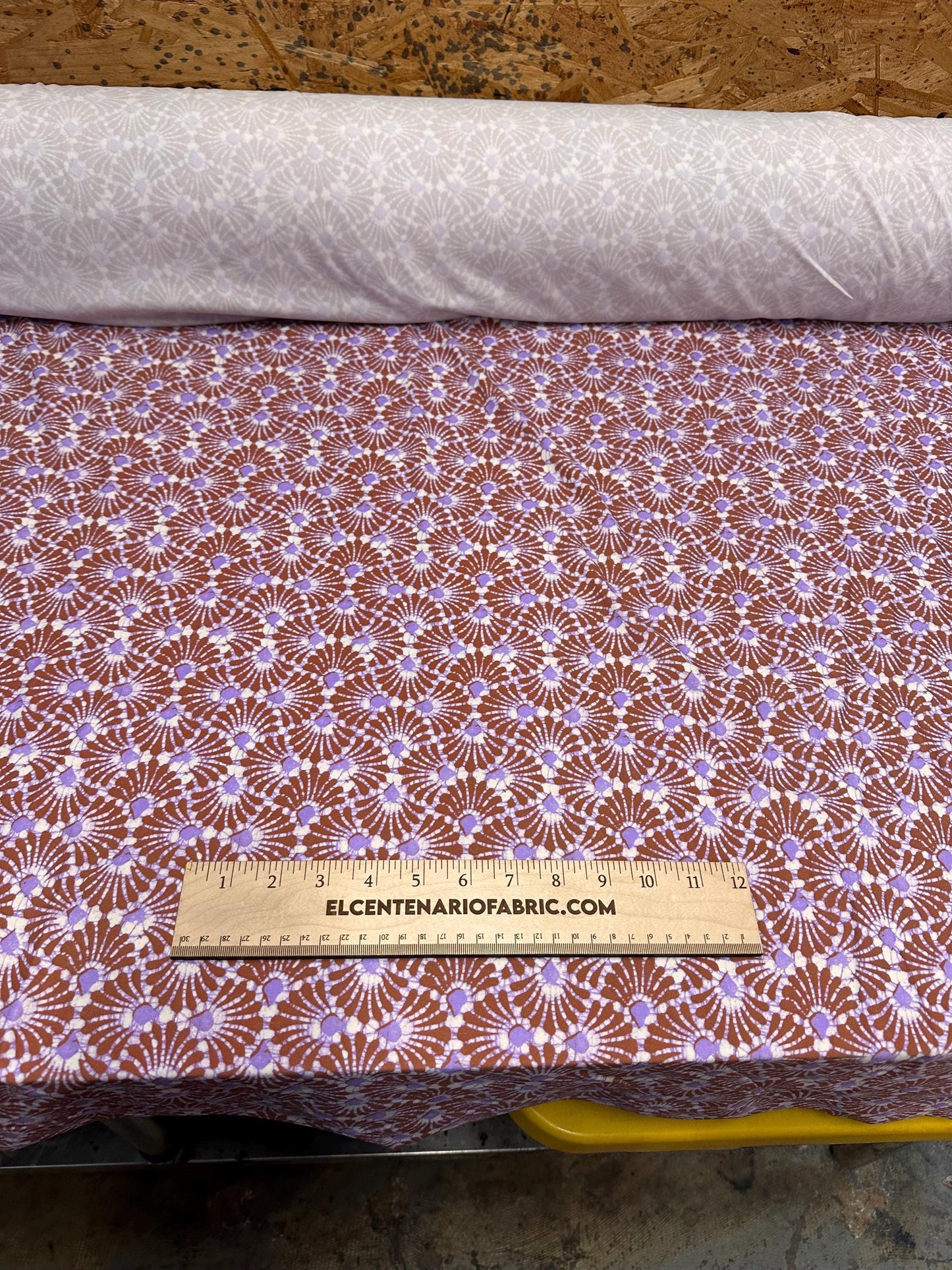 4 Way Stretch Print Nylon Spandex Fabric By The Yard Tricot Swim Wear Bikini Active Wear Geometric Shapes Abstract Cream Purple Jade