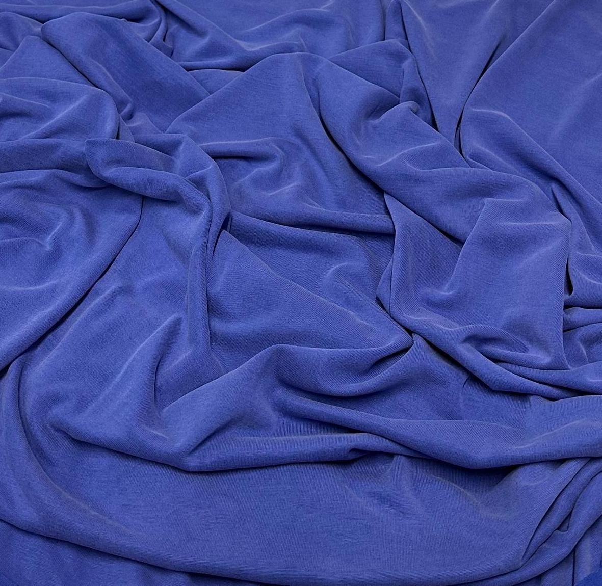 Modal Sand Wash Cupro Jersey Knit Fabric By The Yard Bright Colors #5
