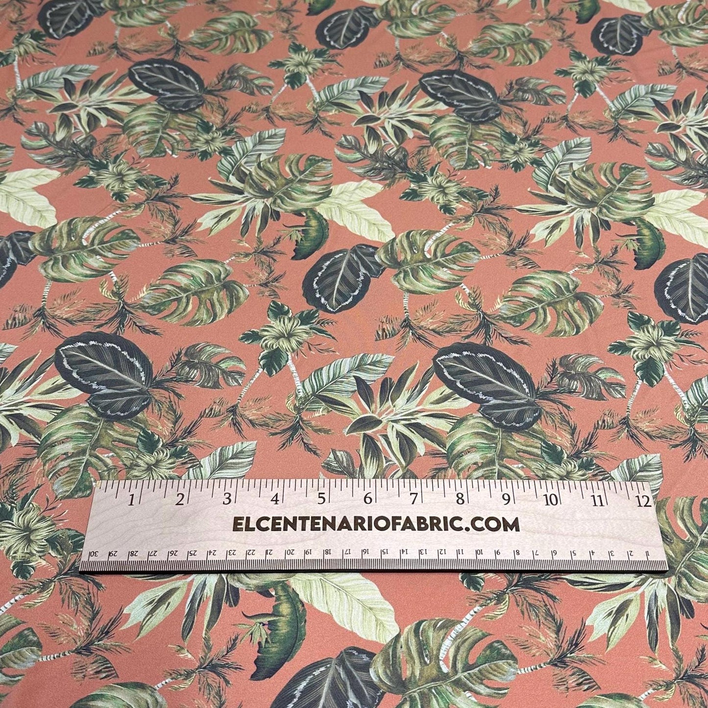 4 Way Stretch Assorted Print Nylon Spandex Fabric By The Yard Tricot Swim Wear Bikini Active Camel Tropical Leaf Floral 240 GSM