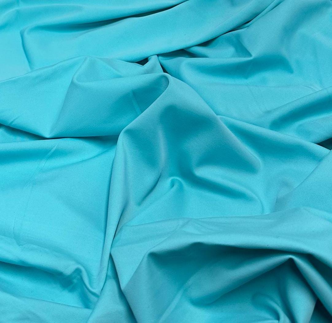 Nylon Spandex Tricot Solid Swimwear Activewear Fabric By The Yard Mint Pastel Shades Hues