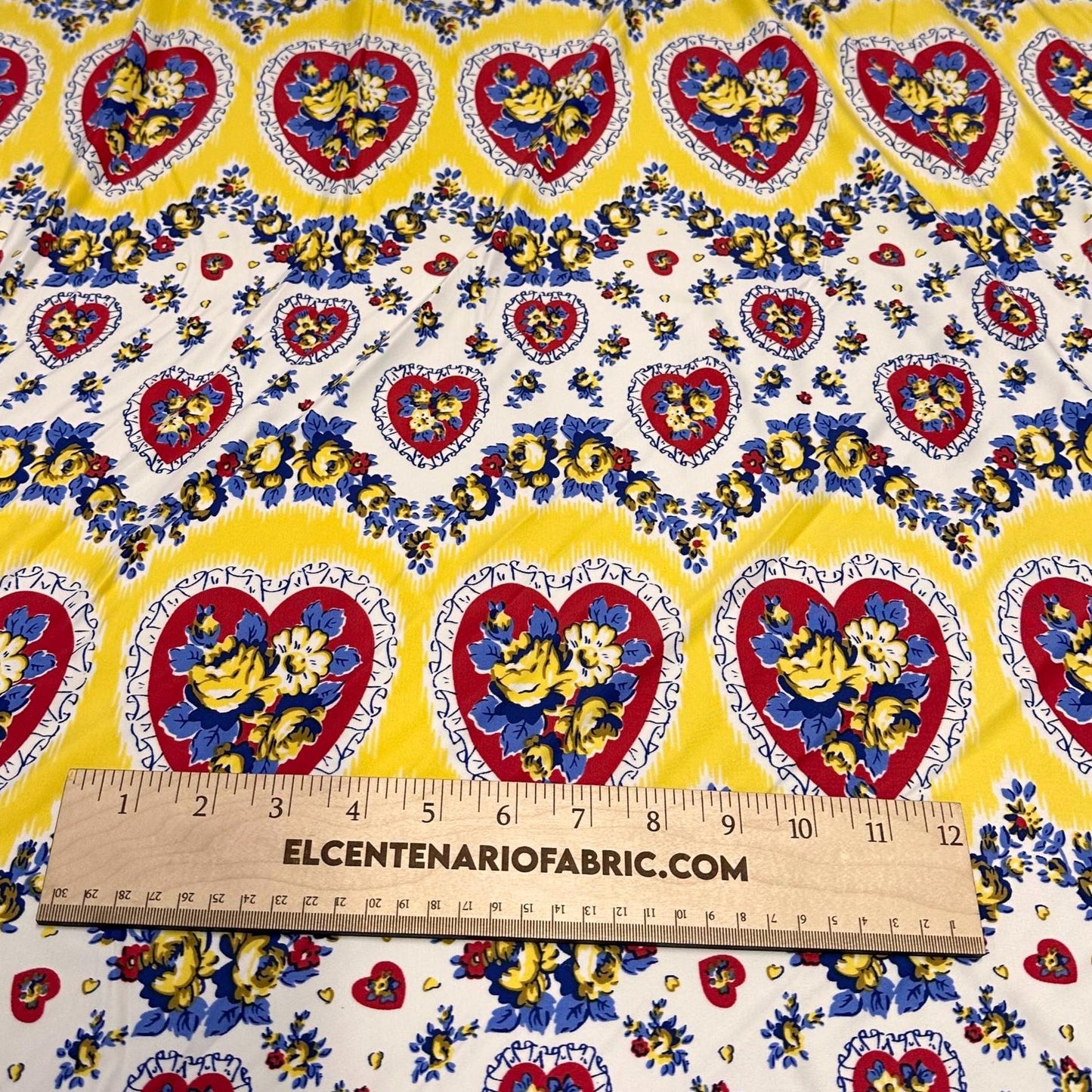 4 Way Stretch Print Nylon Spandex Fabric By The Yard Tricot Swim Wear Bikini Active Wear Flower Stripe Paisley Floral Abstract Yellow