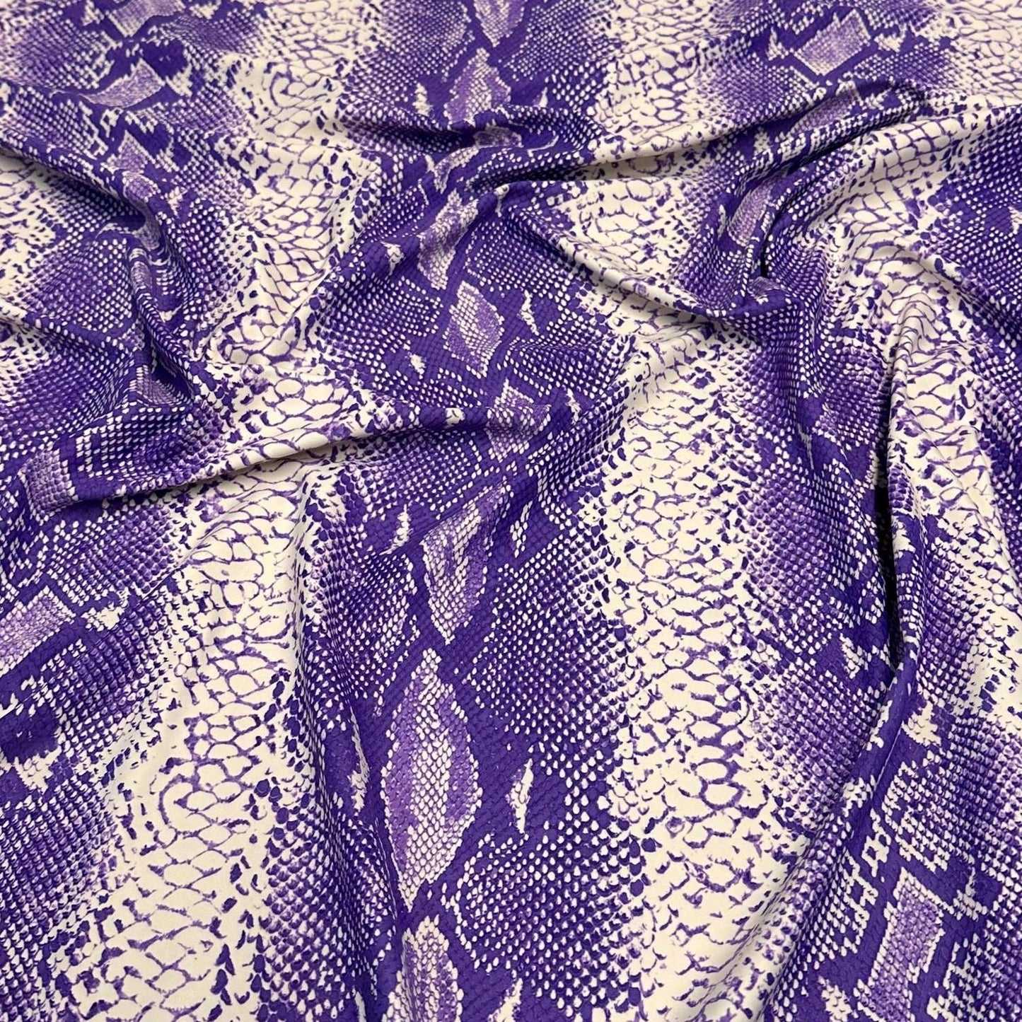 4 Way Stretch Print Nylon Spandex Fabric By The Yard Tricot Swim Wear Bikini Active Wear Snake Skin Reptile Anaconda Beige Tan Black