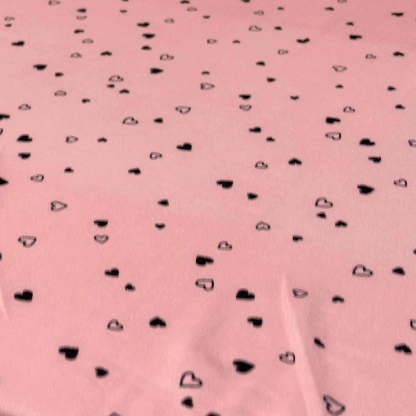 DBP Double Brushed Poly Spandex Print Ditsy Flower Vintage Mini Floral Print By The Yard Denim