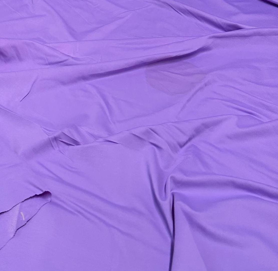 Nylon Spandex Tricot Solid Swimwear Activewear Fabric By The Yard Dusty Purple Hue