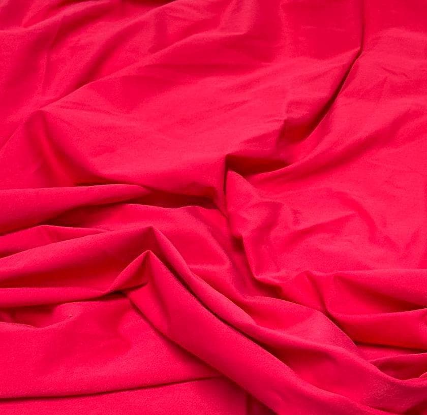 Nylon Spandex Tricot Solid Swimwear Activewear Fabric By The Yard Fuchsia Hue