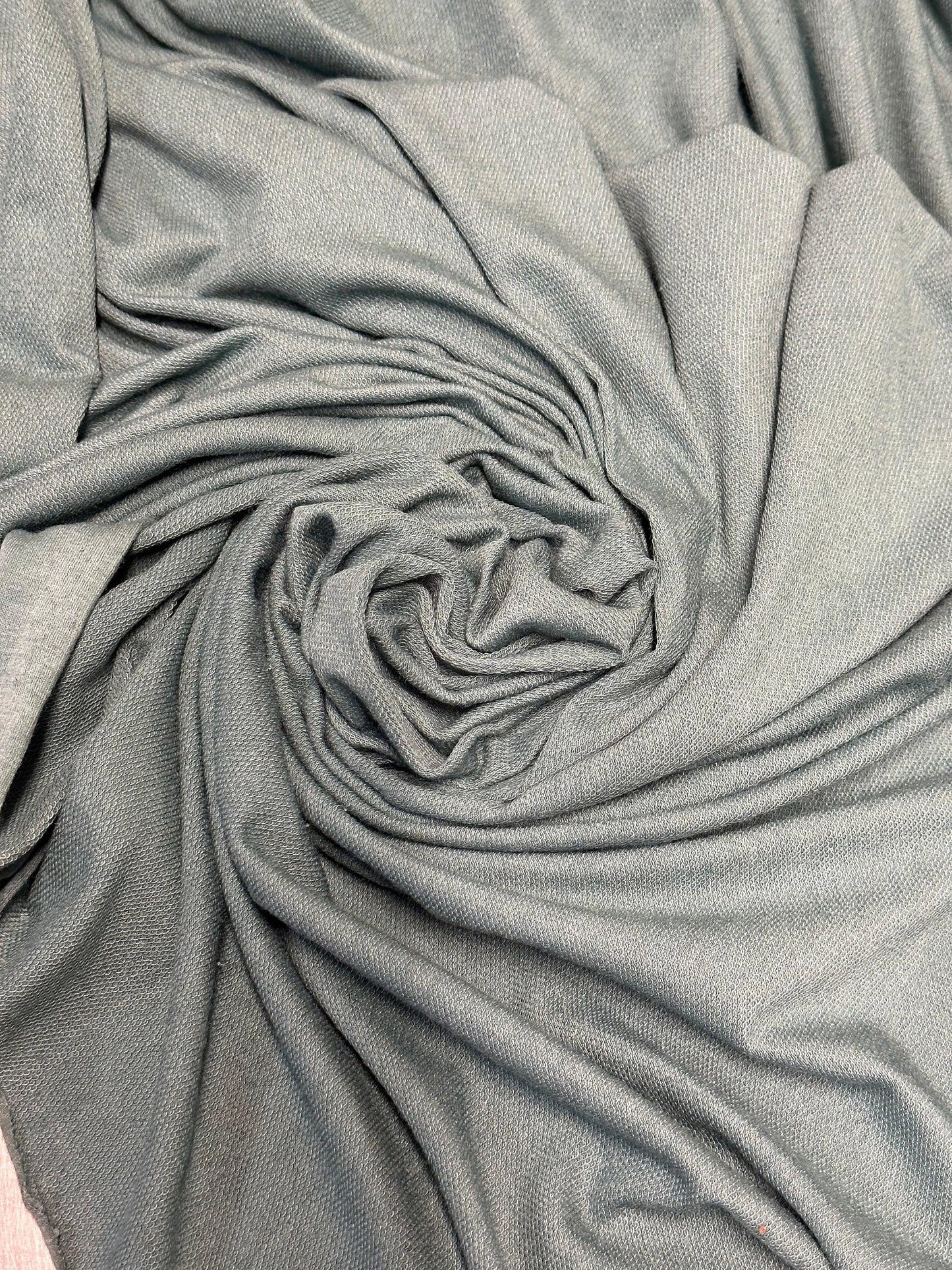 French Terry Spandex 2 Way Stretch Terry Knit Poly Rayon Spandex
