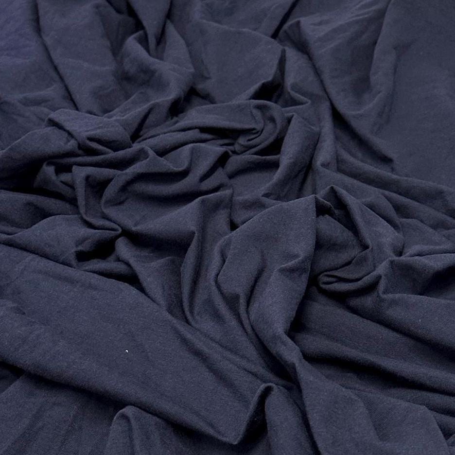 4-Way Stretch Soft Cotton Spandex Fabric Jersey Knit | Bestseller | Fabric By The Yard | Base Colors