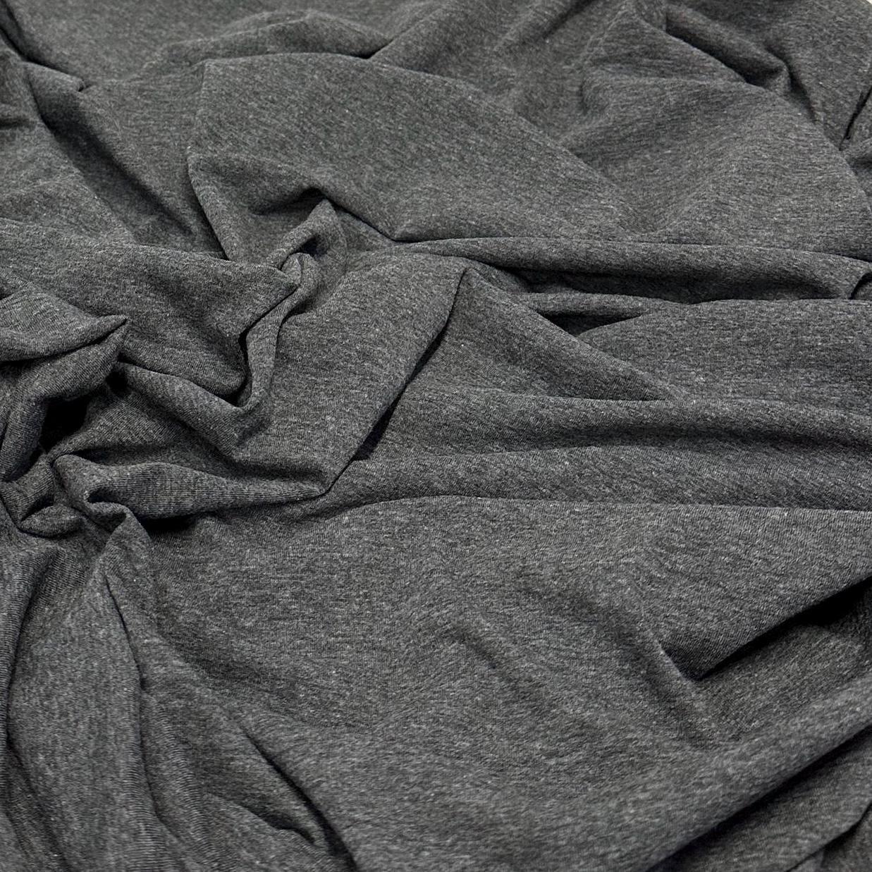 4-Way Stretch Soft Cotton Spandex Fabric Jersey Knit | Bestseller | Fabric By The Yard | Base Colors