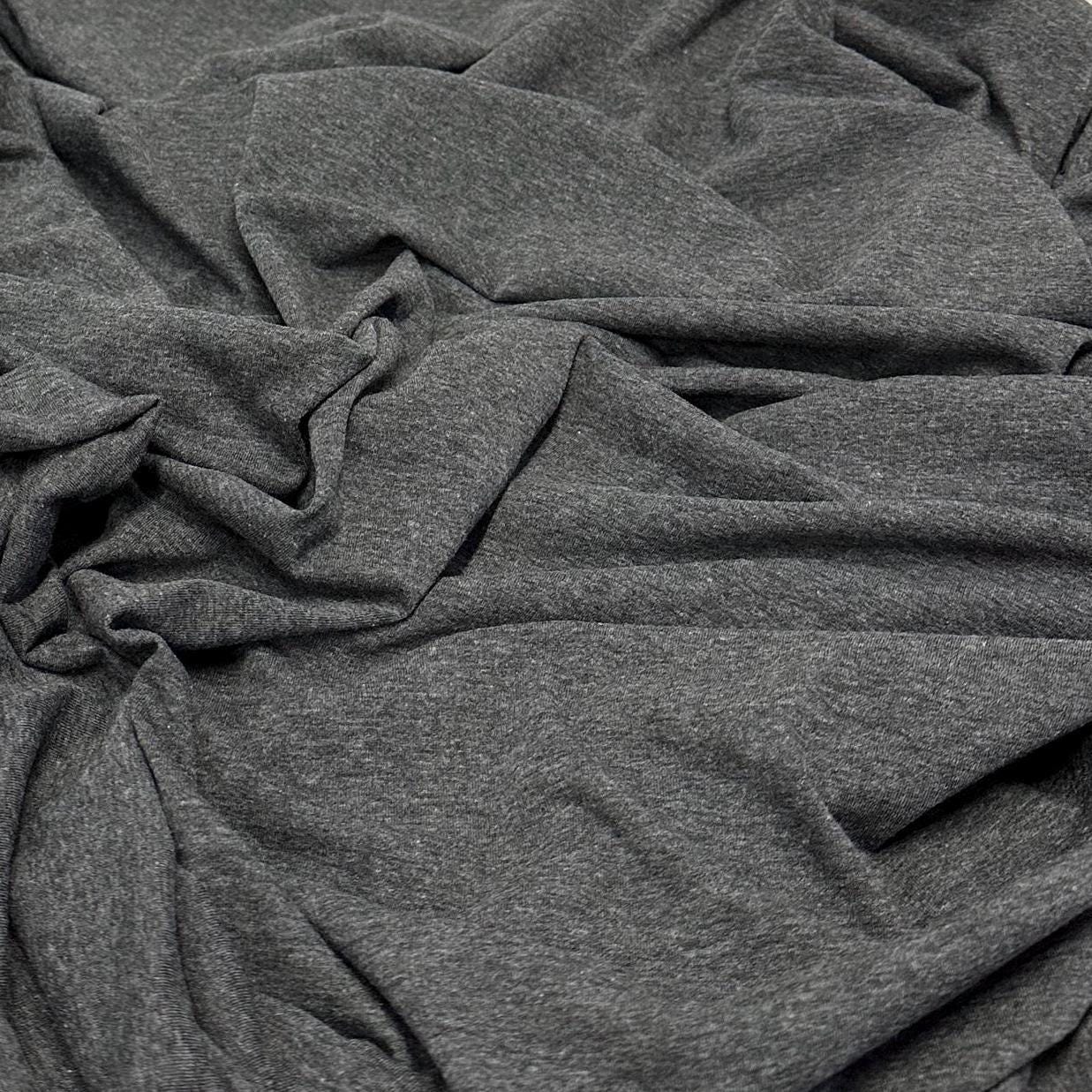 4-Way Stretch Soft Cotton Spandex Fabric Jersey Knit | Bestseller | Fabric By The Yard | Base Colors