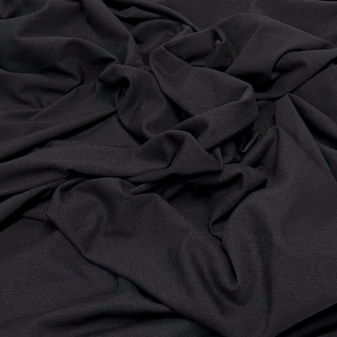4-Way Stretch Soft Cotton Spandex Fabric Jersey Knit | Bestseller | Fabric By The Yard | Base Colors