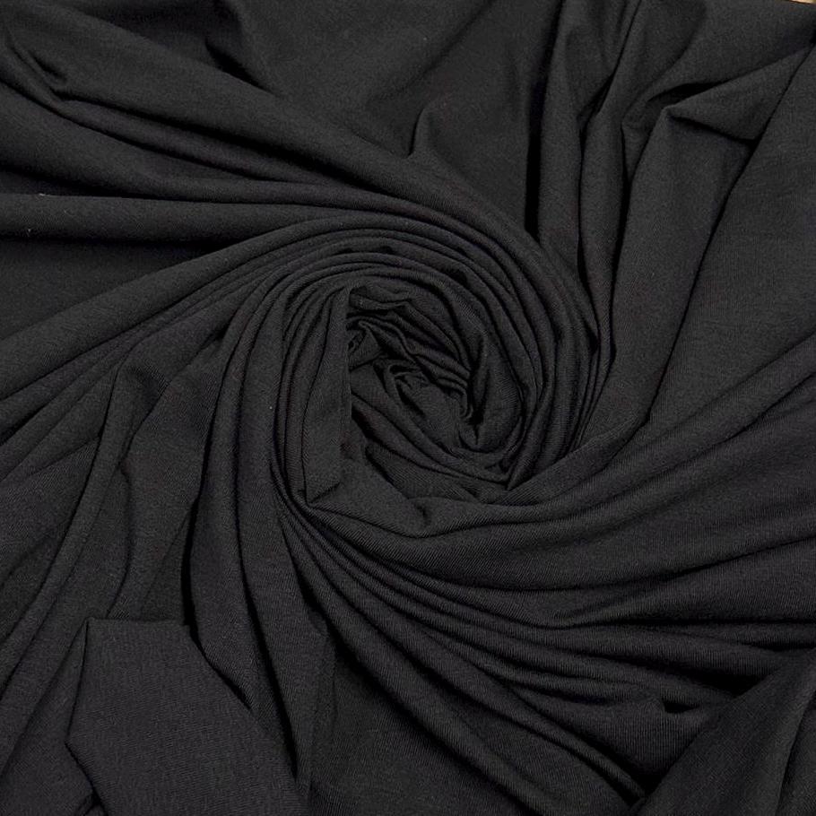 4-Way Stretch Soft Cotton Spandex Fabric Jersey Knit | Bestseller | Fabric By The Yard | Base Colors