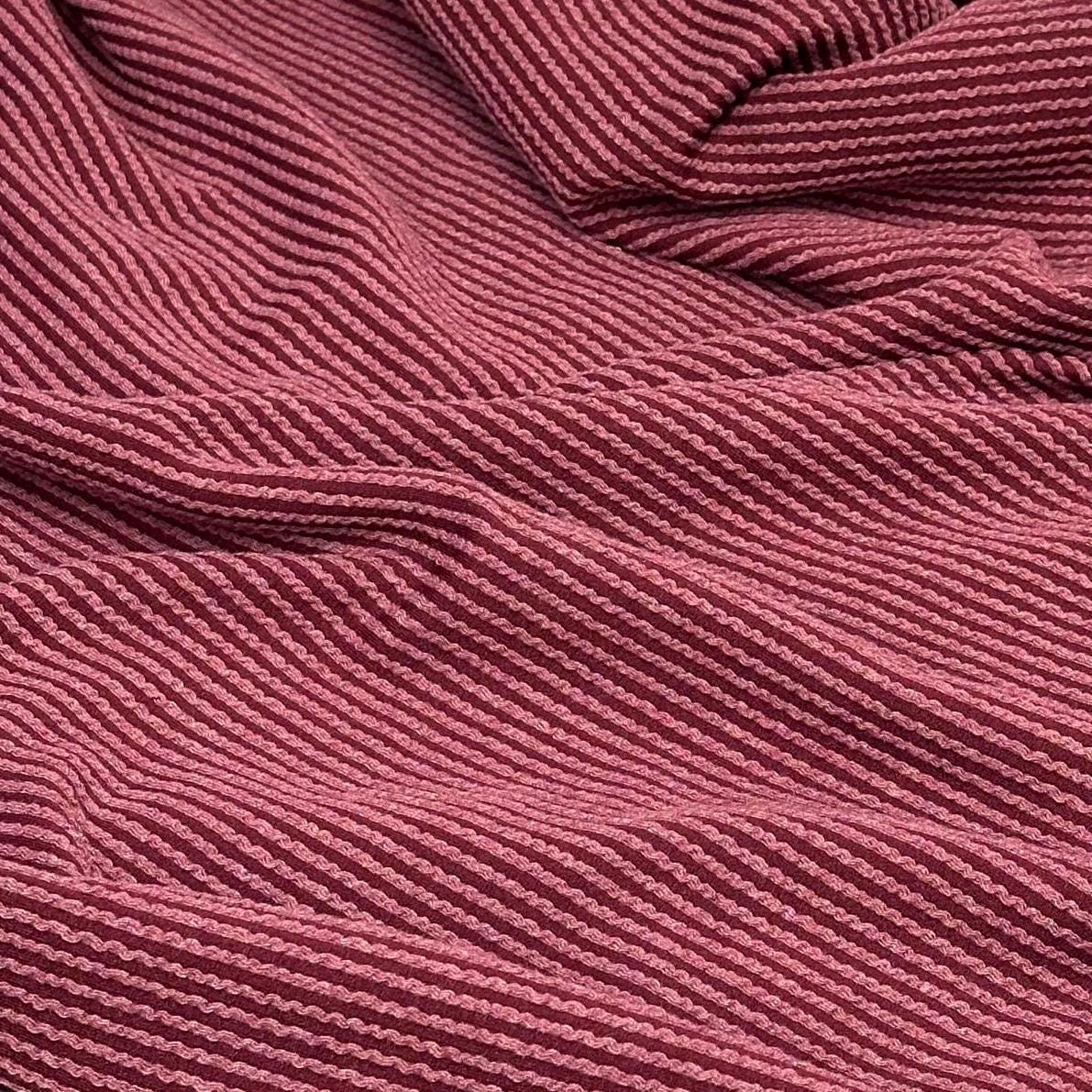 NEW COLORS! Texture Street Rib Wave Knit Spandex Fabric By The Yard Urban Rib Cable Knit Spandex Texture Knit #1