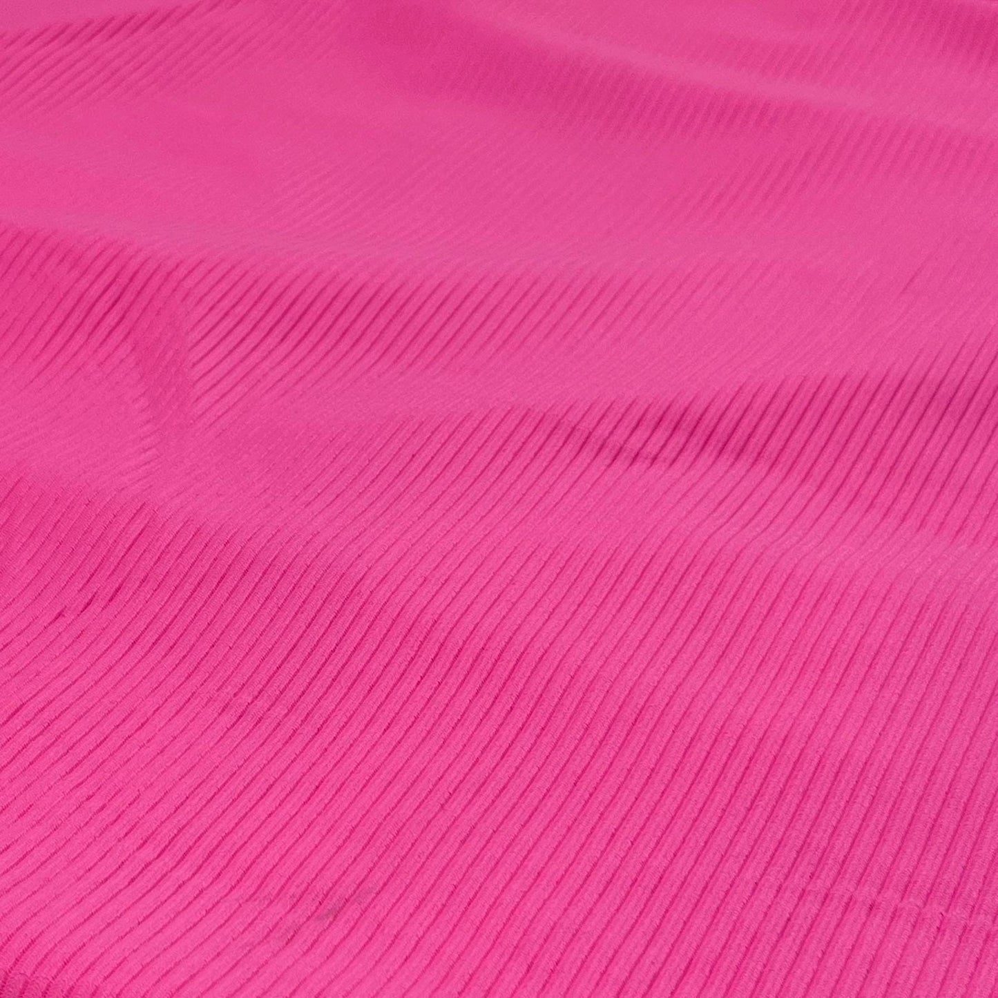 Premium 4-Way Stretch Ribbed Nylon Spandex Fabric for  Swimwear Fabric By The Yard Hot Pink