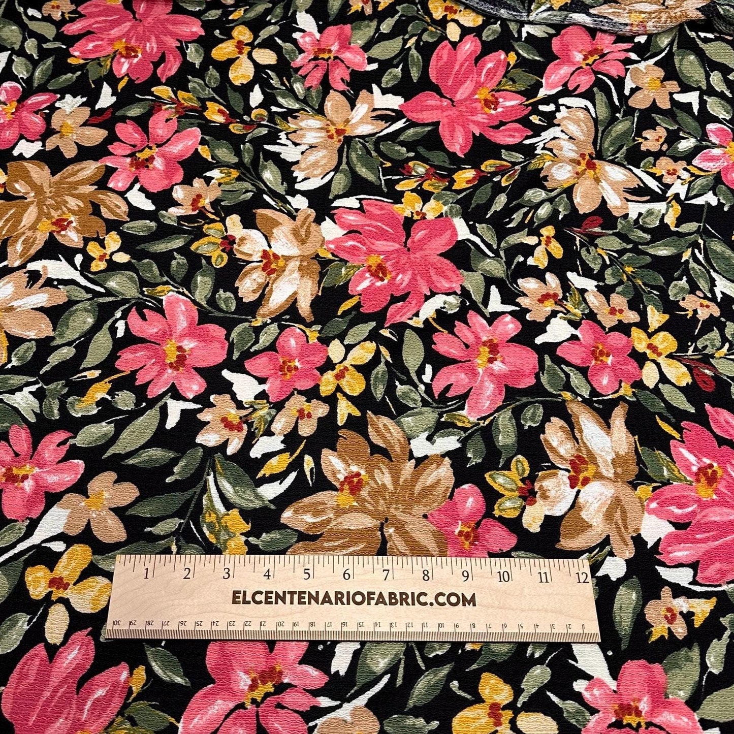 Floral Jacquard Texture Knit Spandex Flower Tropical Fabric By The Yard Bubble Knit Spandex Texture Knit