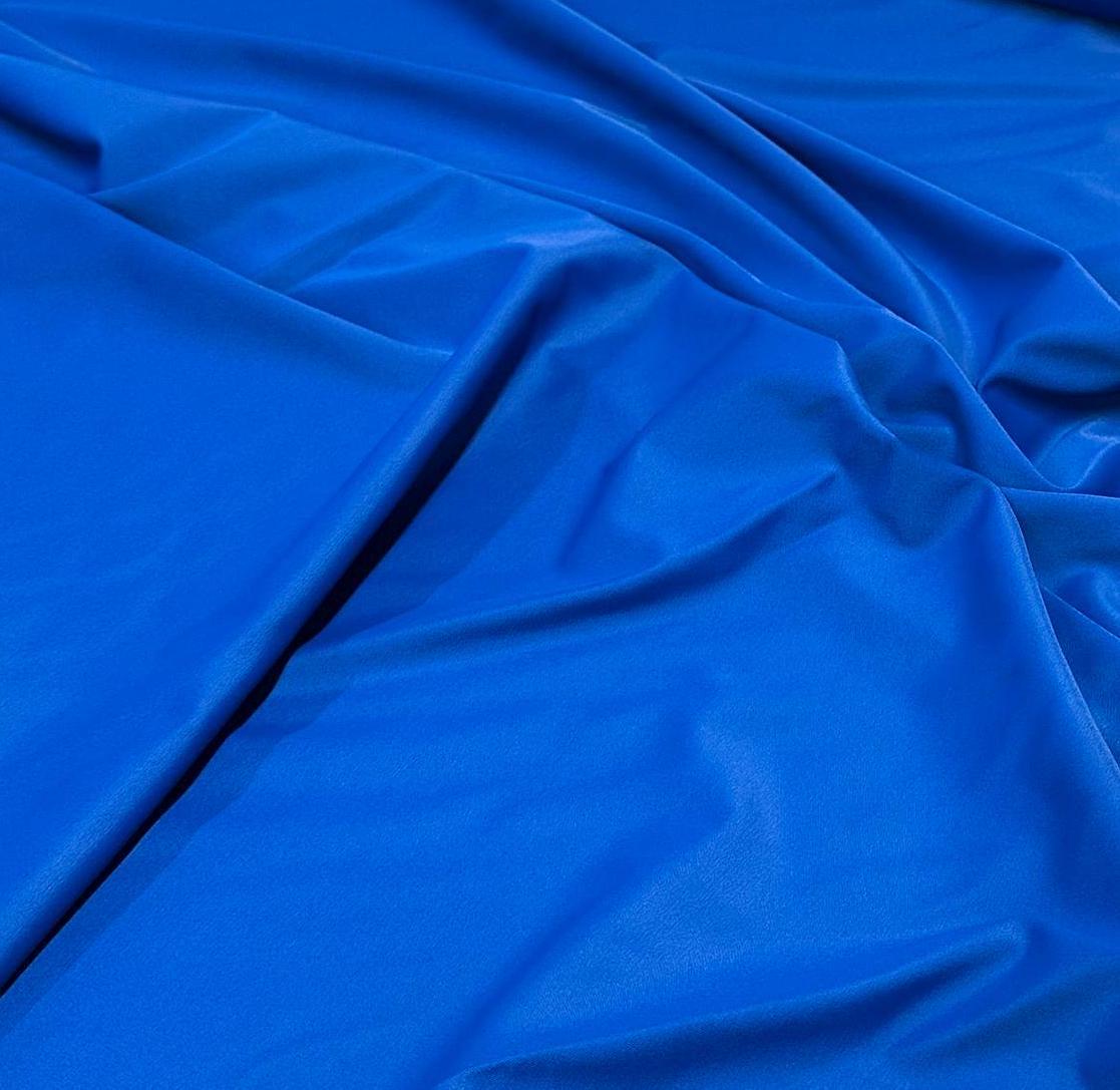 Nylon Spandex Tricot Solid Swimwear Activewear Fabric By The Yard Denim Blue Shades Hue