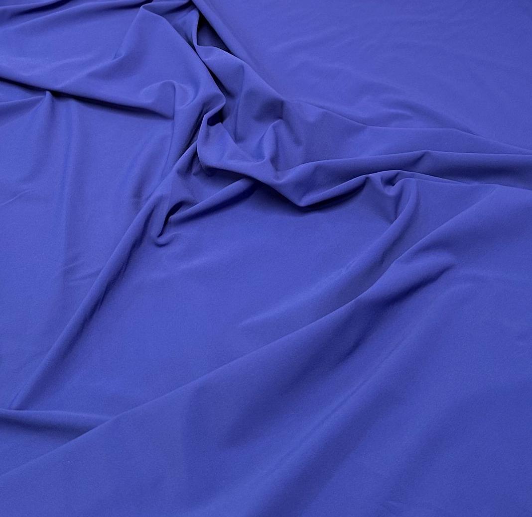 Nylon Spandex Tricot Solid Swimwear Activewear Fabric By The Yard Denim Blue Shades Hue