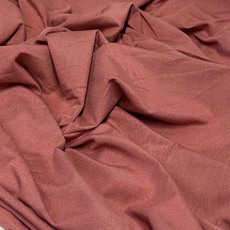 New Colors! Heavy Weight 4-Way Stretch Bamboo Fabric| Soft Bamboo Spandex | Fabric By The Yard | 250GSM