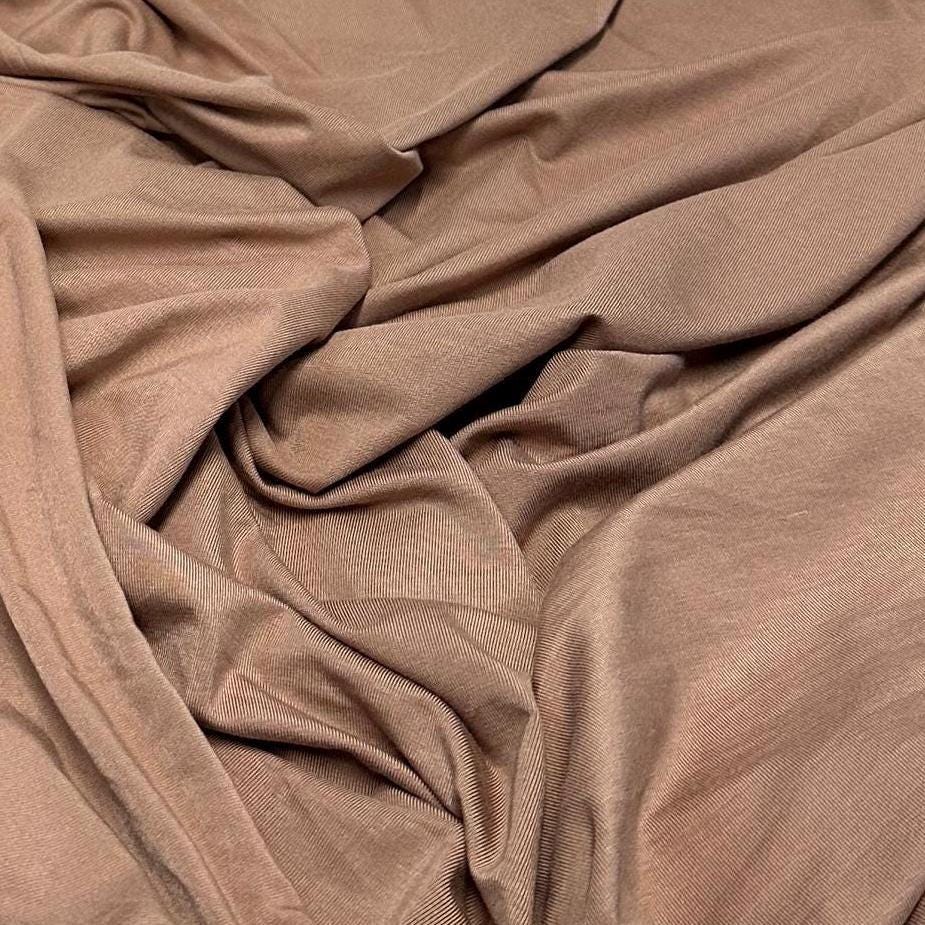 New Colors! Heavy Weight 4-Way Stretch Bamboo Fabric| Soft Bamboo Spandex | Fabric By The Yard | 250GSM