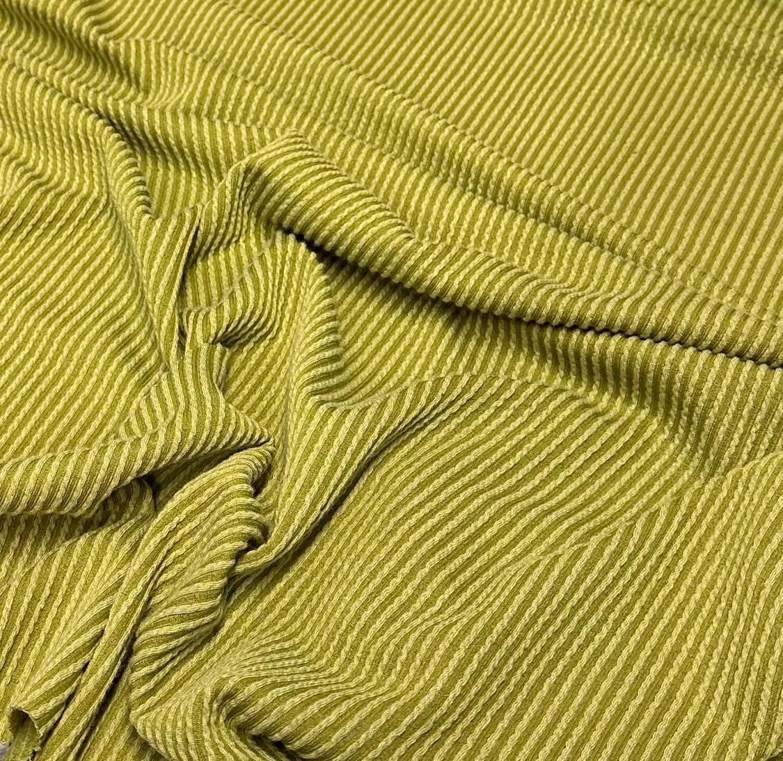 NEW COLORS! Texture Street Rib Wave Knit Spandex Fabric By The Yard Urban Rib Cable Knit Spandex Texture Knit #7