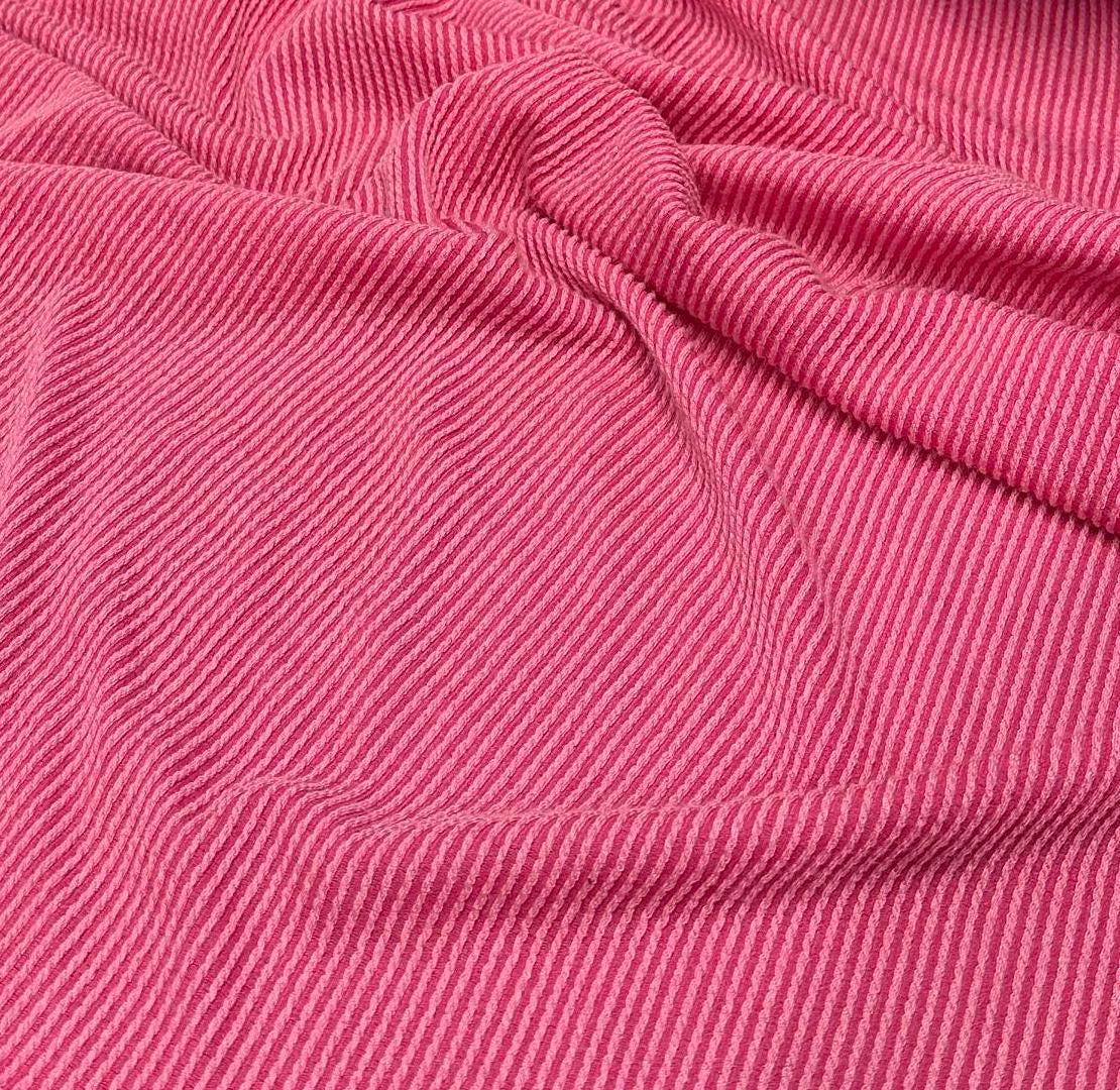 NEW COLORS! Texture Street Rib Wave Knit Spandex Fabric By The Yard Urban Rib Cable Knit Spandex Texture Knit #7