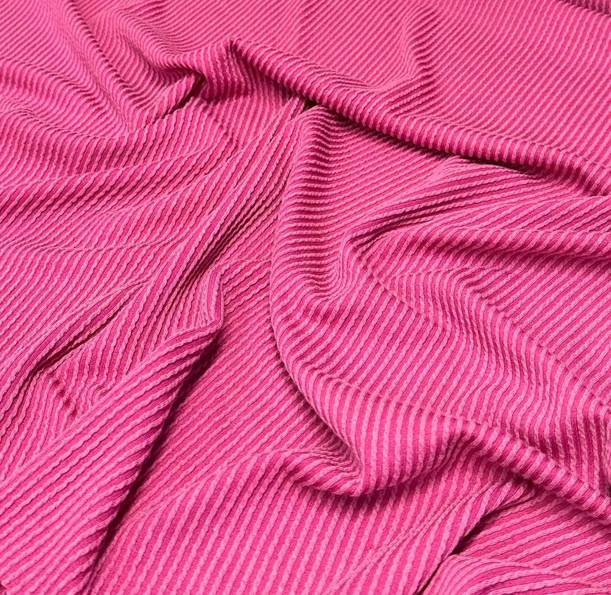 NEW COLORS! Texture Street Rib Wave Knit Spandex Fabric By The Yard Urban Rib Cable Knit Spandex Texture Knit #7