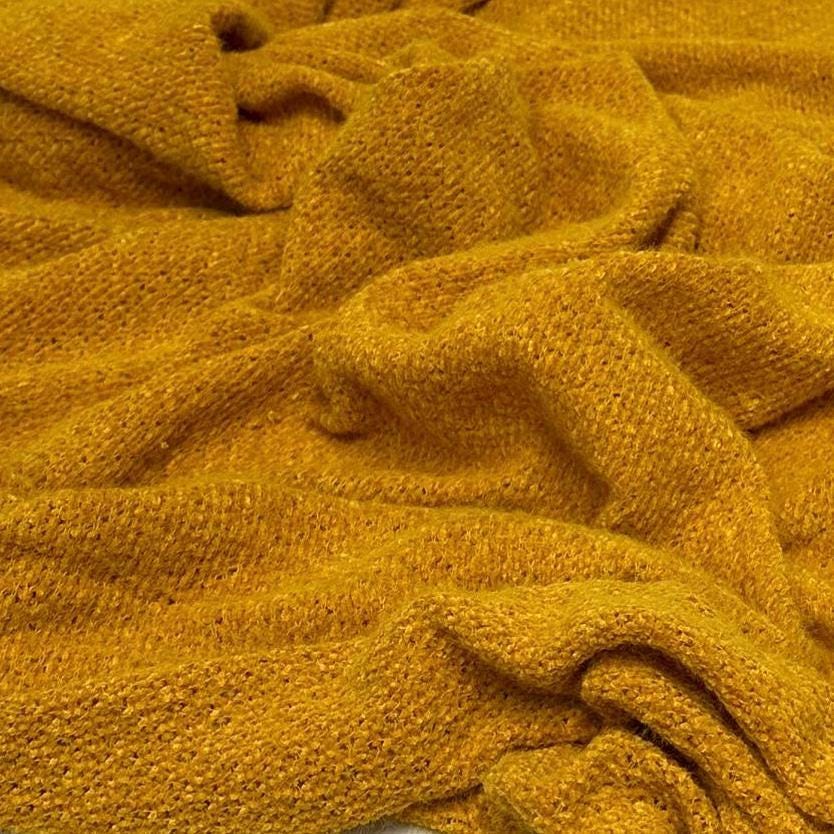 Chenille Sweater Knit Sugar Fabric By The Yard Soft Cozy Open Lose Weave Texture