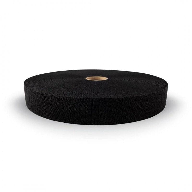Waist Band Black Flat Elastic Any Sizing Knitted Elastic! In Stock, Great Quality, Made in The USA, Ships Same Day!