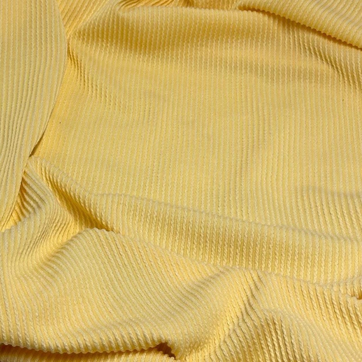 NEW COLORS! Texture Street Rib Wave Knit Spandex Fabric By The Yard Urban Rib Cable Knit Spandex Texture Knit #2