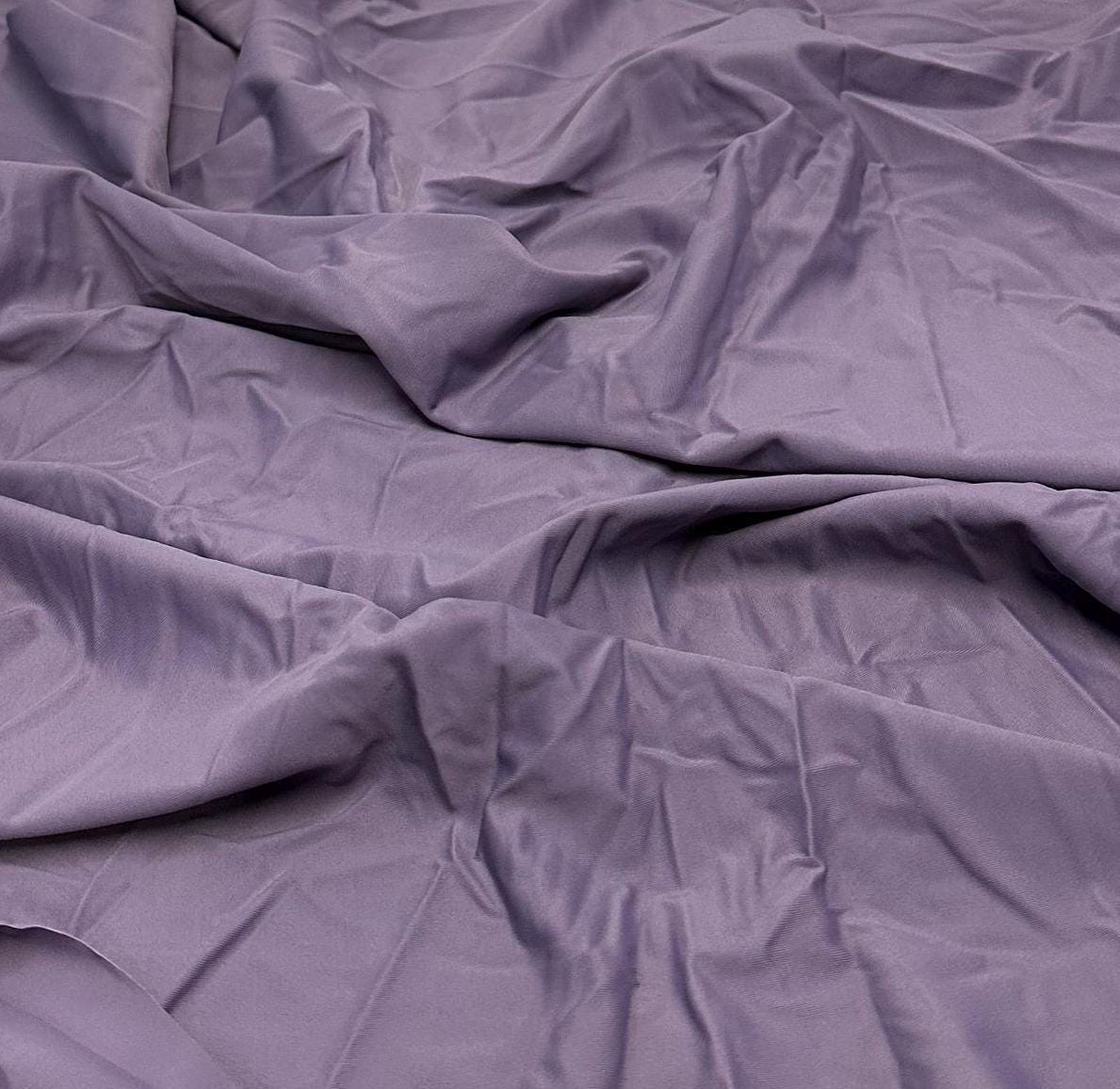 Nylon Spandex Tricot Solid Swimwear Activewear Fabric By The Yard Grey Colors Hue