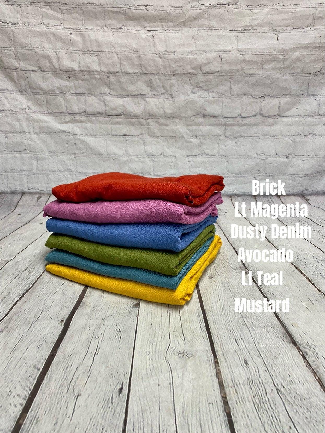 Premium Rayon Spandex Knit Jersey Fabric - 200 GSM, Soft & Stretchy, Perfect for Apparel, Crafts By The Yard