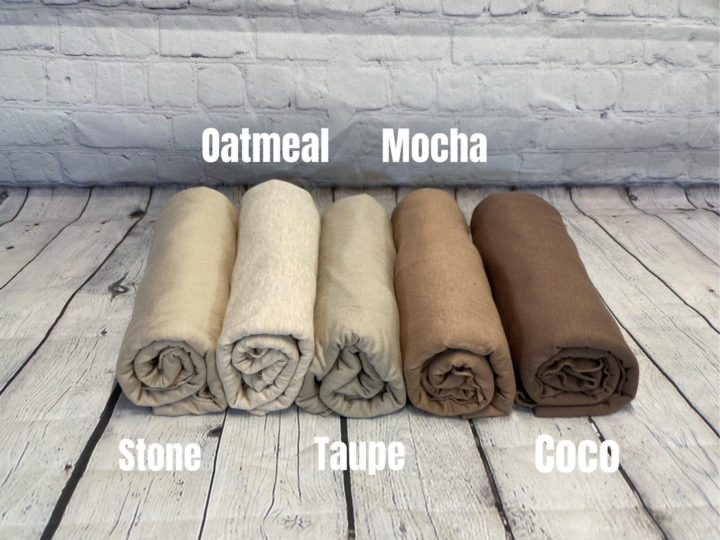 4-Way Stretch French Terry Bamboo Fabric | Super Soft 220GSM | Fabric By The Yard | For Dresses, Blouses and Shirts | 60 Wide