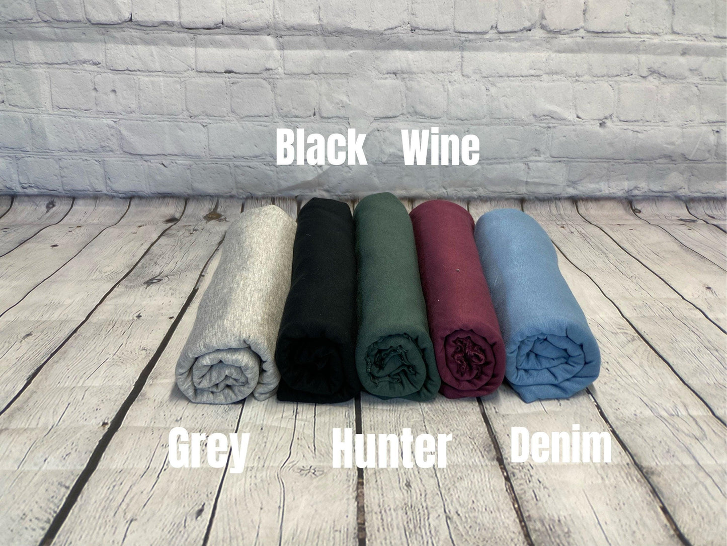 4-Way Stretch French Terry Bamboo Fabric | Super Soft 220GSM | Fabric By The Yard | For Dresses, Blouses and Shirts | 60 Wide