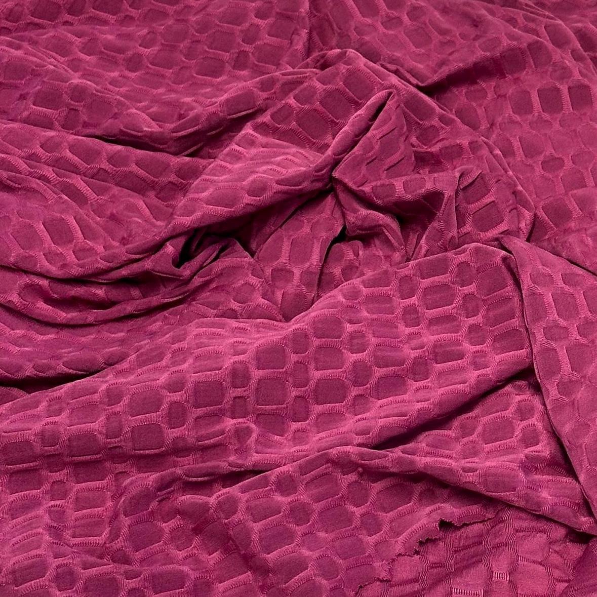 4-Way Stretch Honeycomb Knit Fabrix for Tik Tok Leggings, Athletic Wear, Work Out Gear, Biker Shorts, Swimwear Fabric By The Yard Fall Color