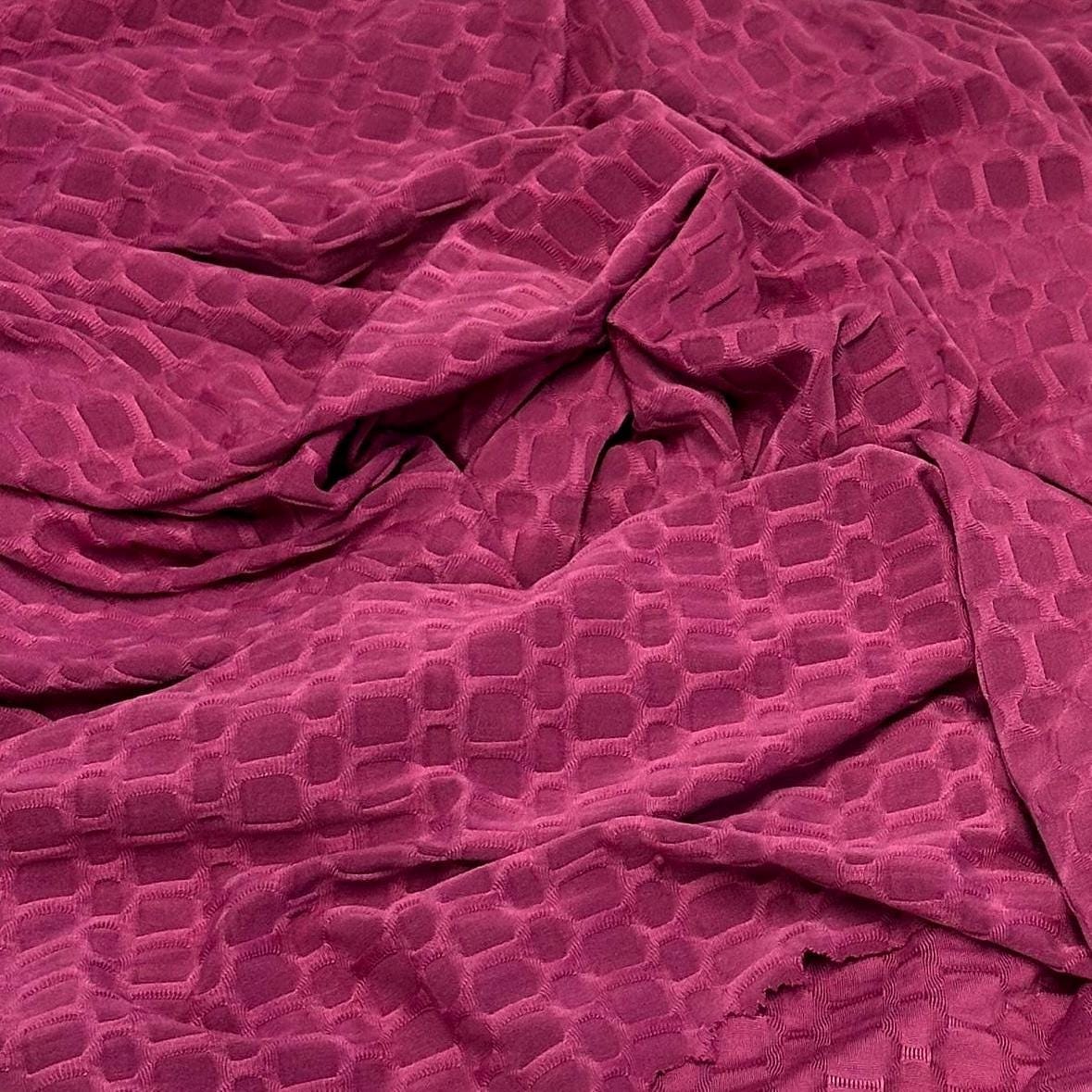 4-Way Stretch Honeycomb Knit Fabrix for Tik Tok Leggings, Athletic Wear, Work Out Gear, Biker Shorts, Swimwear Fabric By The Yard Fall Color