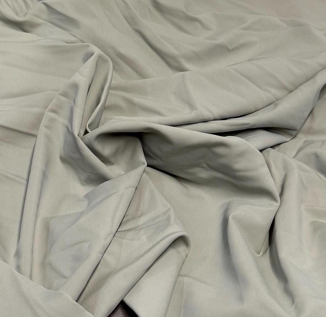 Nylon Spandex Tricot Solid Swimwear Activewear Fabric By The Yard Sage Pastel Shades Hues