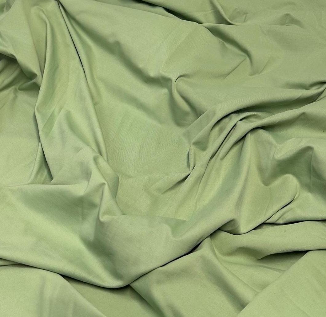 Nylon Spandex Tricot Solid Swimwear Activewear Fabric By The Yard Sage Pastel Shades Hues