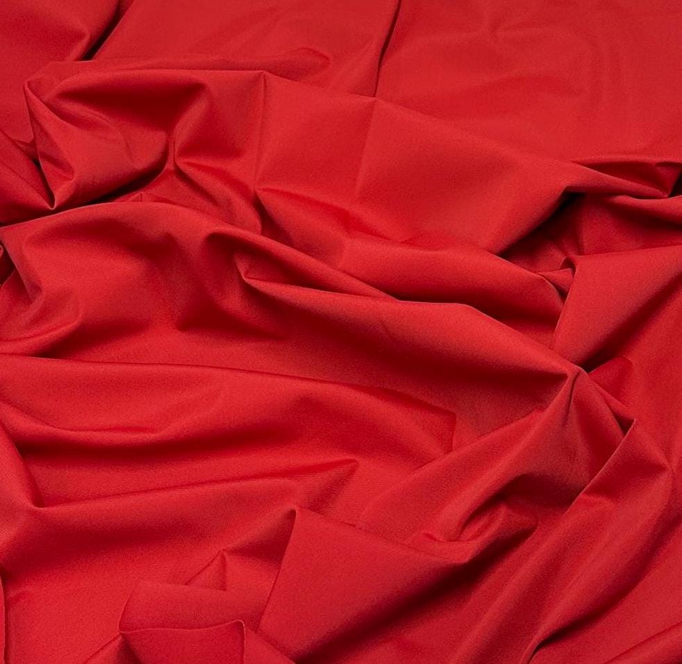 Nylon Spandex Tricot Solid Swimwear Activewear Fabric By The Yard Red Hues