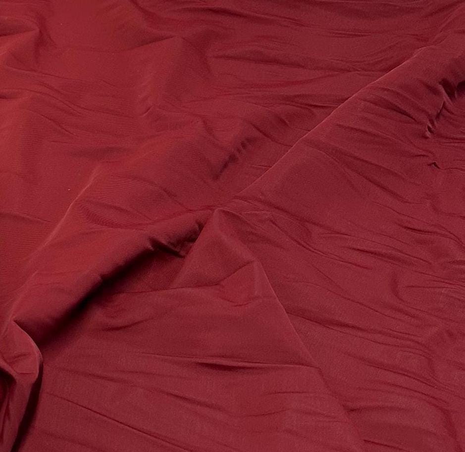 Nylon Spandex Tricot Solid Swimwear Activewear Fabric By The Yard Red Hues