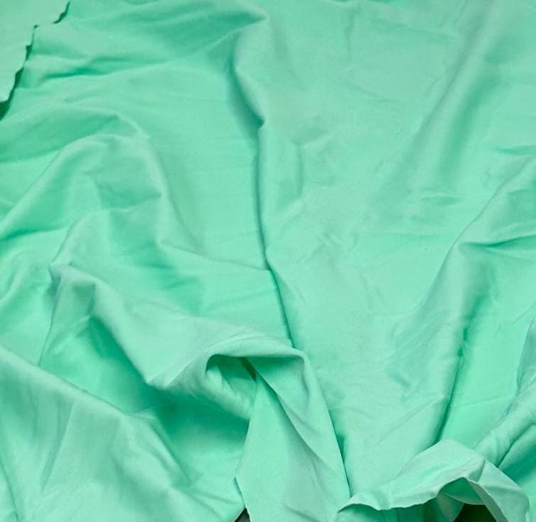 Nylon Spandex Tricot Solid Swimwear Activewear Fabric By The Yard Mint Pastel Shades Hues