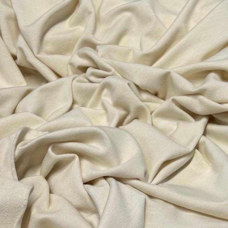 French Terry Spandex 4 Way Stretch Terry Knit Poly Modal Spandex