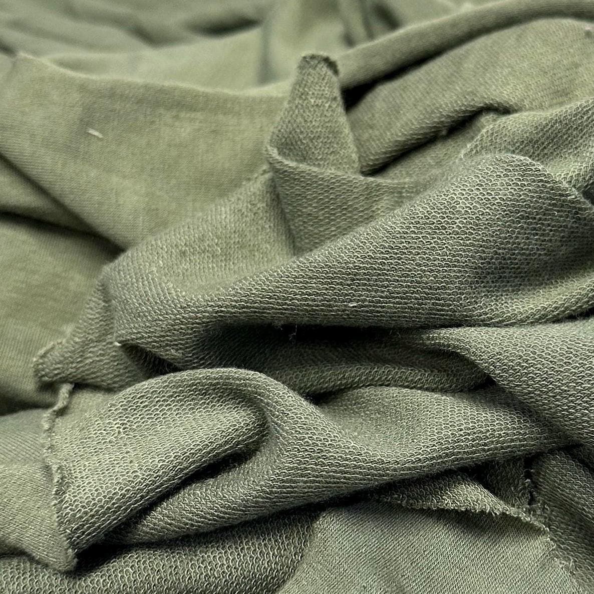 French Terry Spandex 4 Way Stretch Terry Knit Poly Modal Spandex