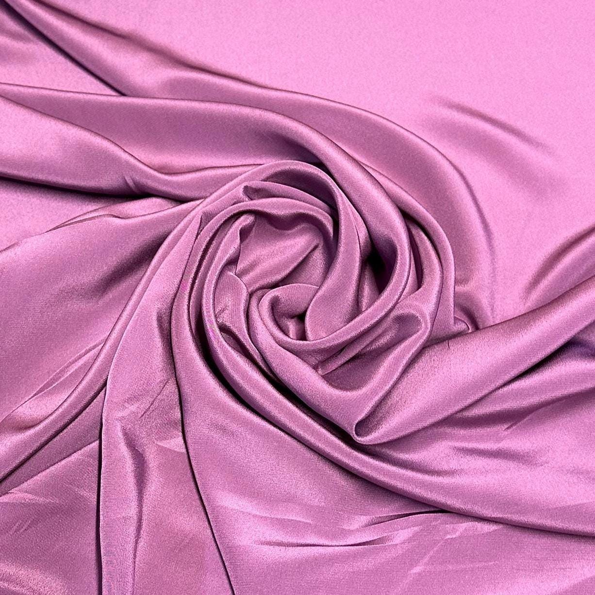 100% Silk Crepe De Chine CDC Fabric By The Yard Mint 54 inch