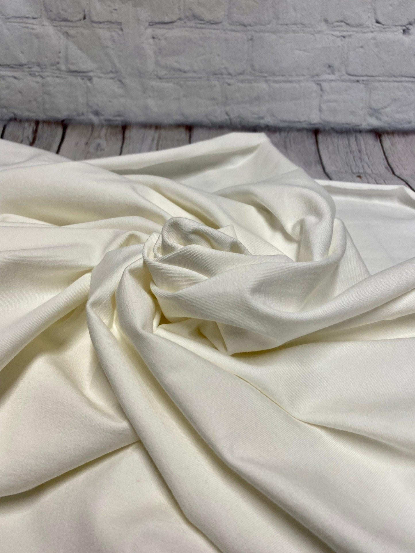 4- Way Stretch Super Heavy Weight Organic Cotton Spandex 280GSM 14Oz Fabric By The Yard